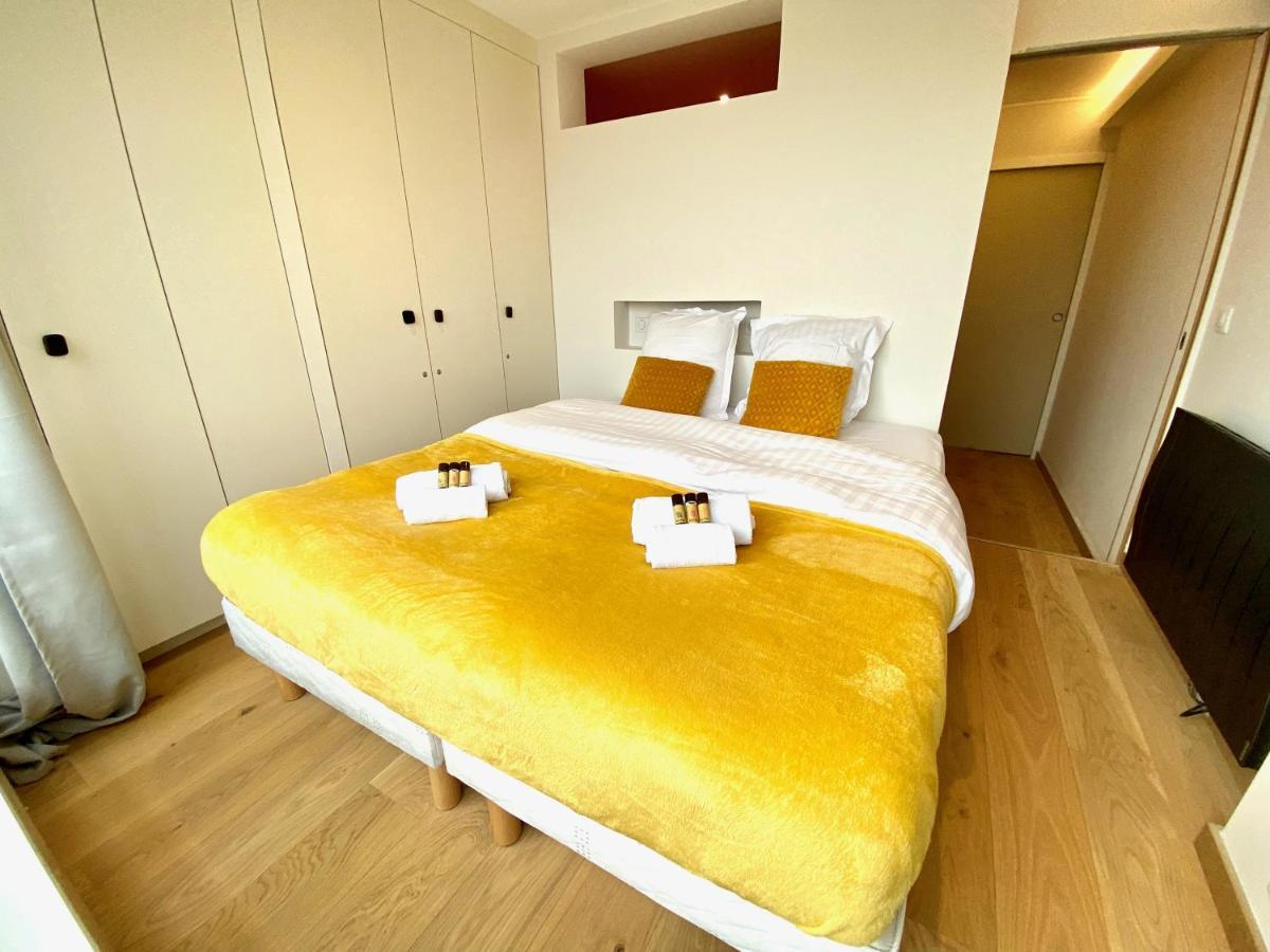 Acamar, Appartement En Front De Mer Avec Parking Privee Courseulles-sur-Mer Eksteriør billede